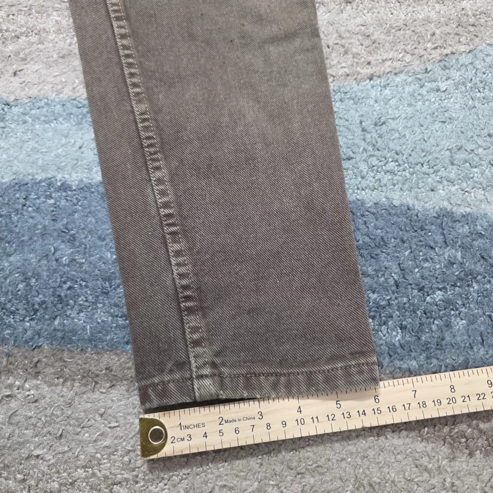 Levi’s 512 Vintage Slim Fit Tapered Leg Brown Jeans Size 11 Made in USA